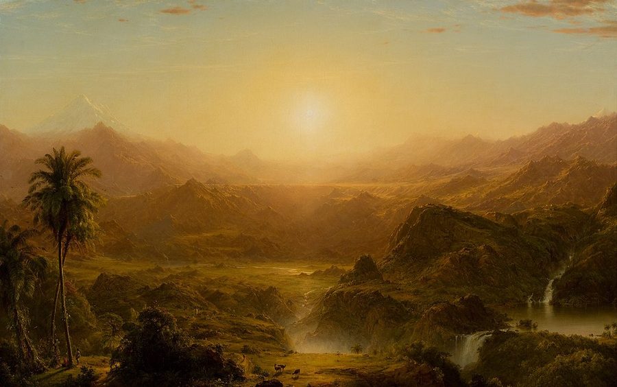 Les Andes de l'Equateur, Frederic Edwin Church, 1855