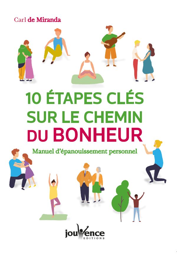 Couverture 10 étapes clés sur le chemin du bonheur